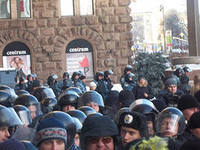 «Беркут» уходит с Майдана